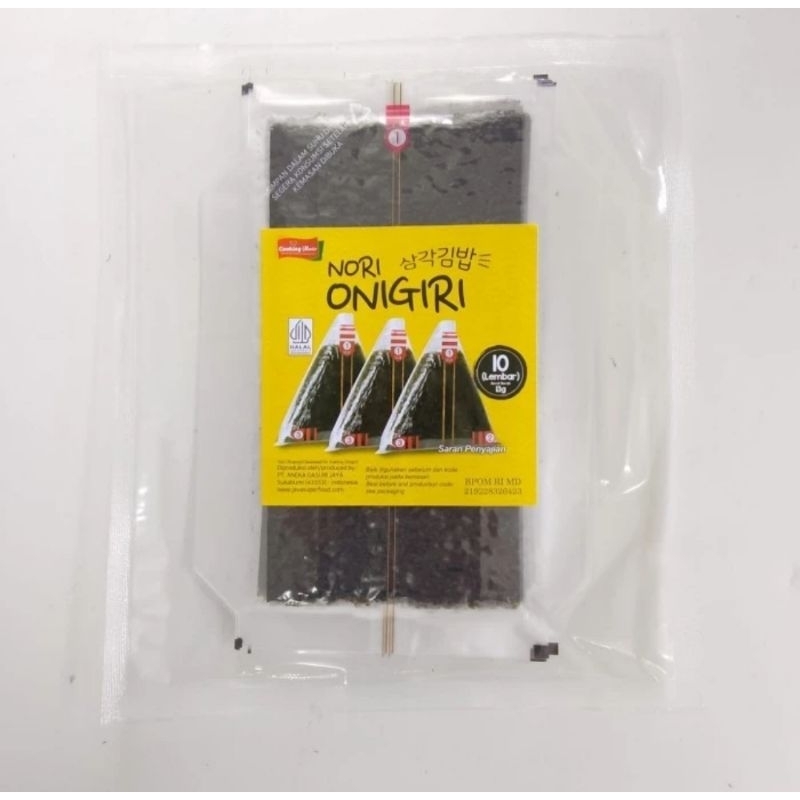 

Nori Onigiri / Nori Wrapper Untuk Onigiri Triangle