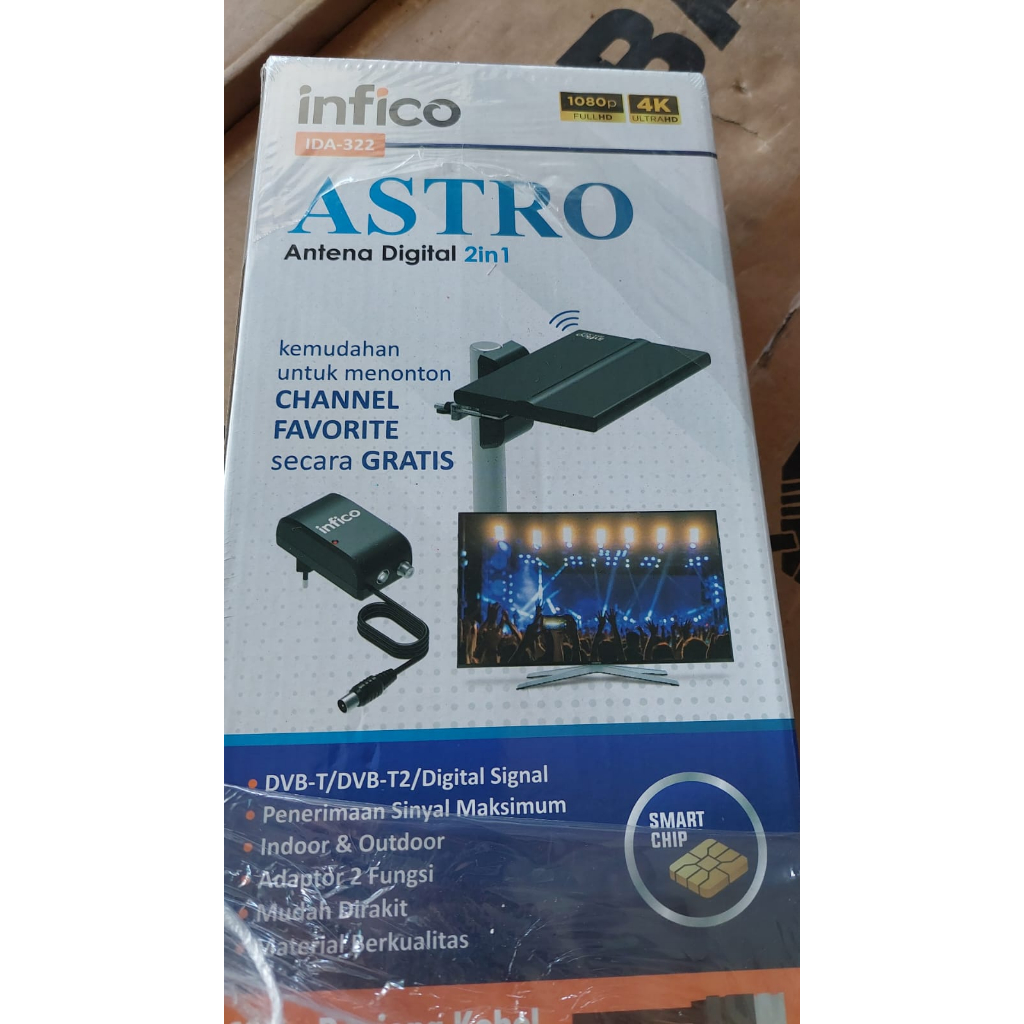 Antena digital infico smart chips