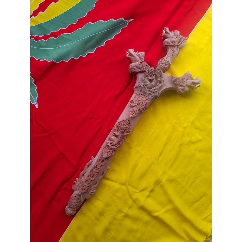 Warangka keris Ukiran NAGA 43cm | Handle keris | Deder keris | Gagang keris | Hulu keris GG F117