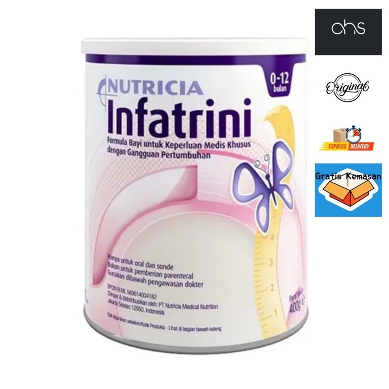 Infatrini Powder 400 gram susu prematur dan bblr