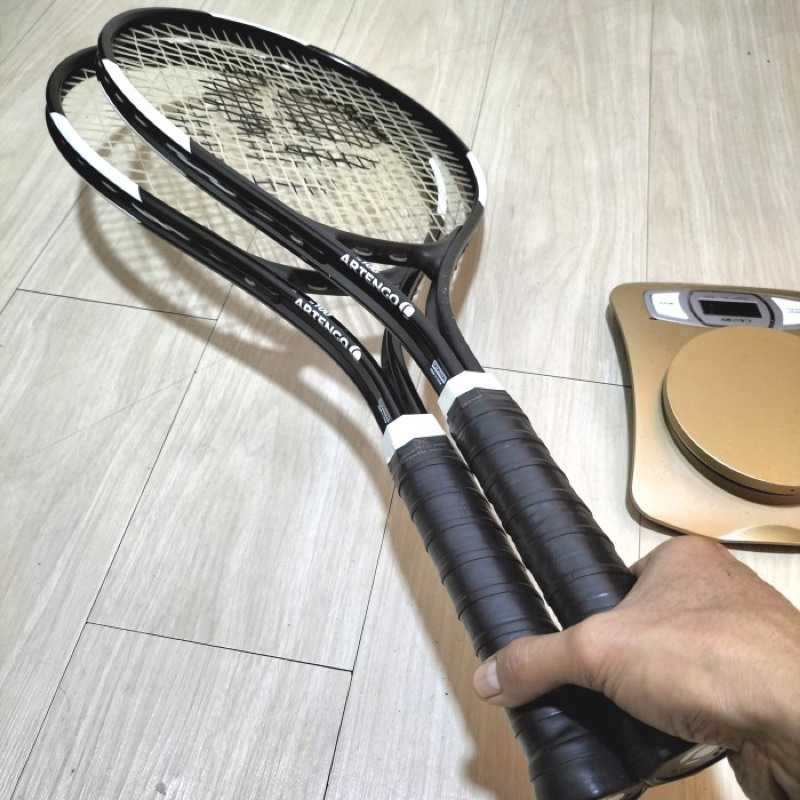 RAKET TENIS ORIGINAL ARTENGO TR100 BEKAS SEPASANG 290g