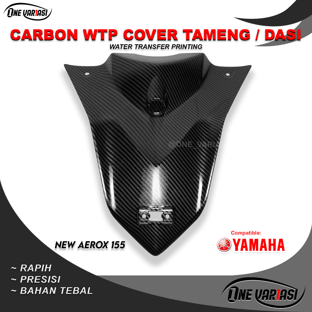 DASI DEPAN / TAMENG NEW AEROX 155 CONNECTED CARBON PART ORIGINAL