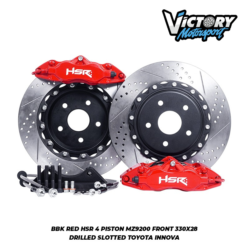 Big Brake Kit (BBK) HSR RED TOYOTA INNOVA