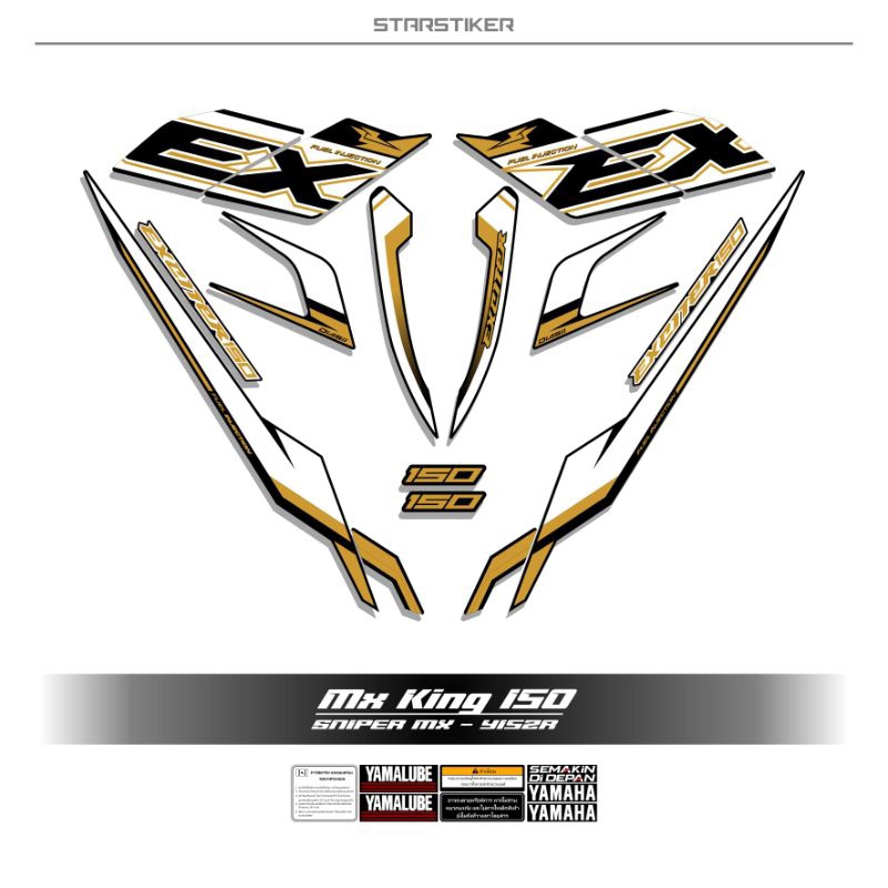 STRIPING JUPITER MX KING/SNIPER 150