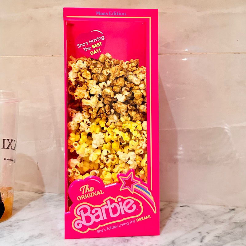 [booked] barbie popcorn box