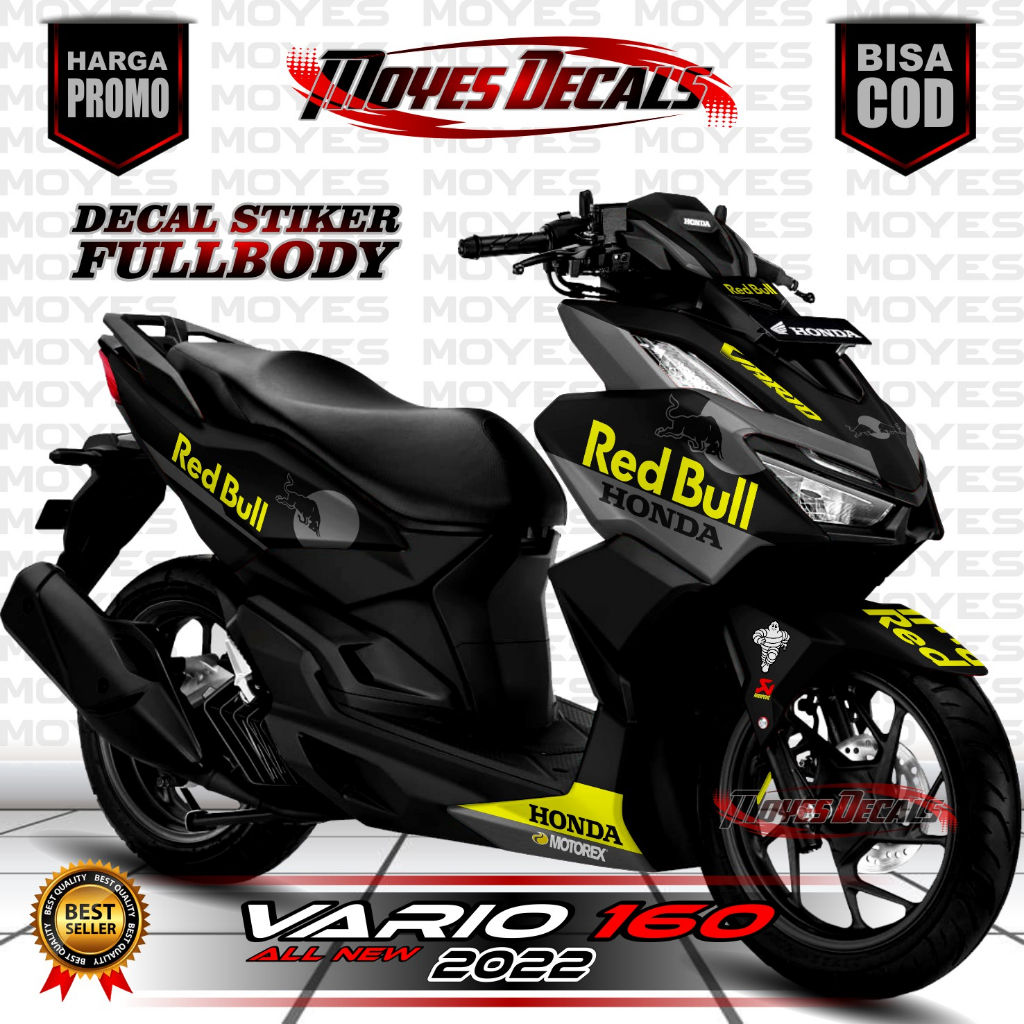 Decal Vario 160 Full Body - Stiker Vario 160 Full Body - Dekal Vario 160 Full Body - Striping Vario 