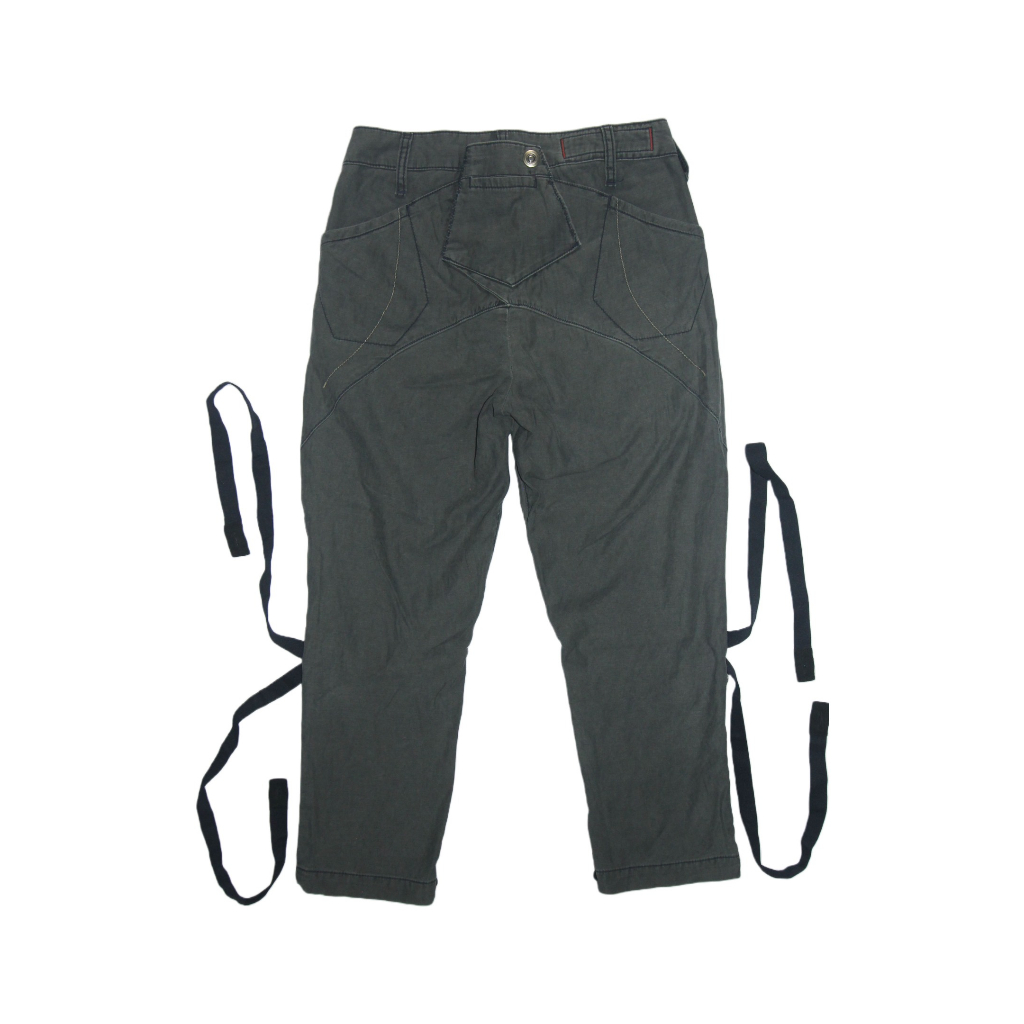 le jean de Marithe Francois Girbaud MFG Bondage Pants y2k