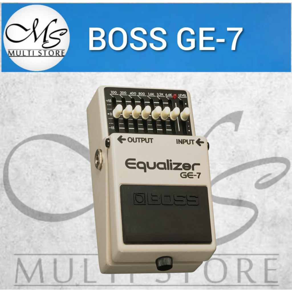 Efek boss GE7 - GE 7 - Boss Equaliser GE-7 - GARANSI RESMI