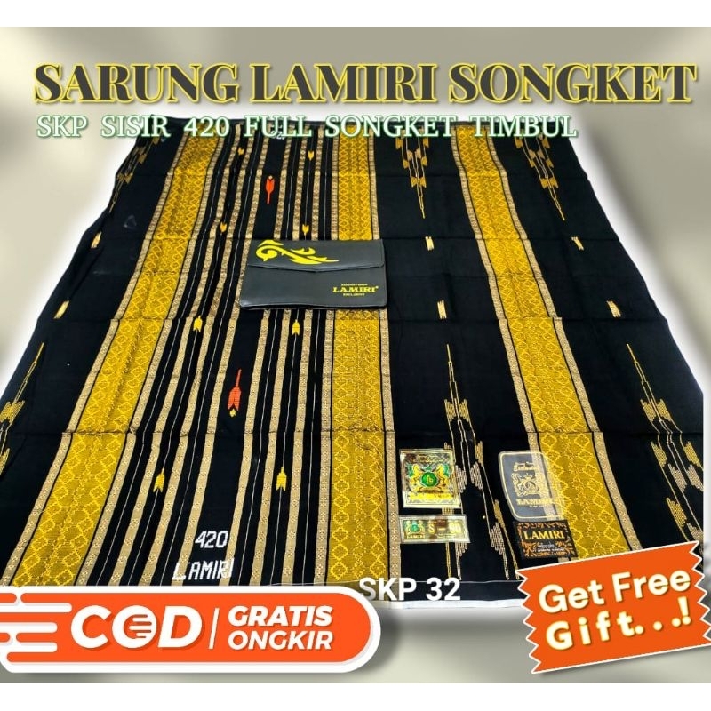 Sarung Lamiri Sutra SGE Rakyat s90 Motif Terbaru Termurah