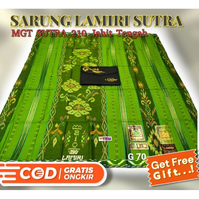 SARUNG LAMIRI SUTRA S90 LAMIRI MGT LIRIS SUTRA 210 BAYAR DI TEMPAT