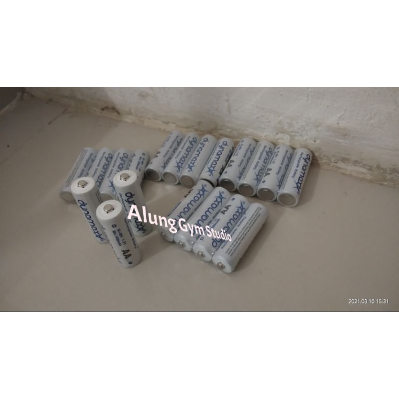 termurah baterai cas dynamax AA battery charger rechargeable batu baterai