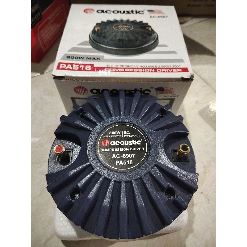 DRIVER TWEETER ACOUSTIC AC6907 516 VC.2 INCH