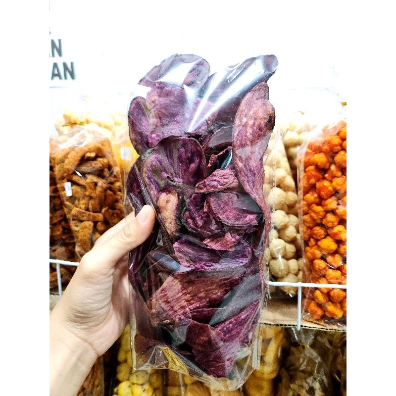 

Kripik Telo ungu 250gr