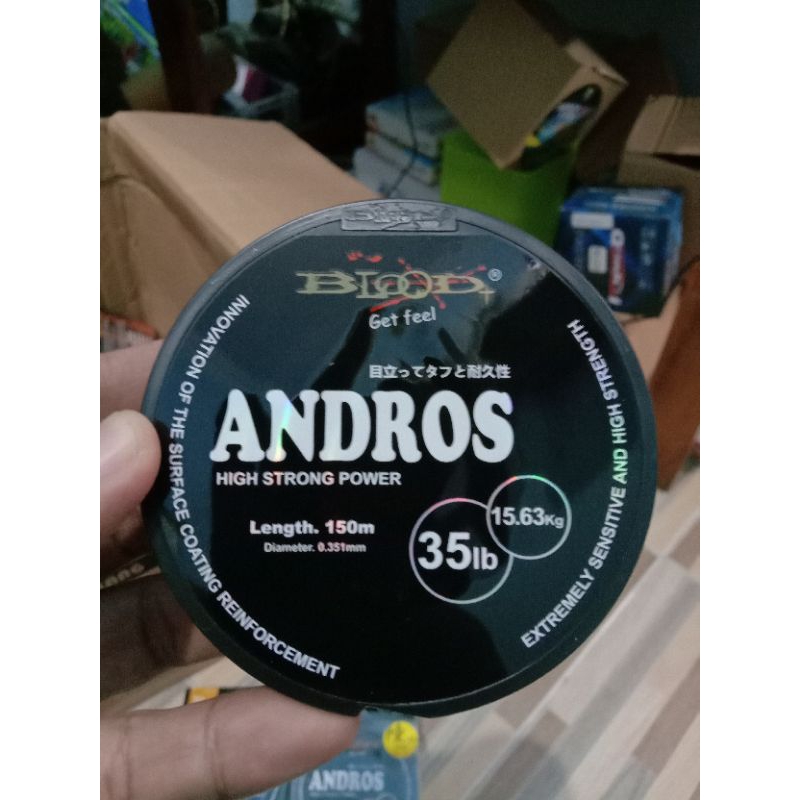 Senar Pancing Blood Andros 150 m