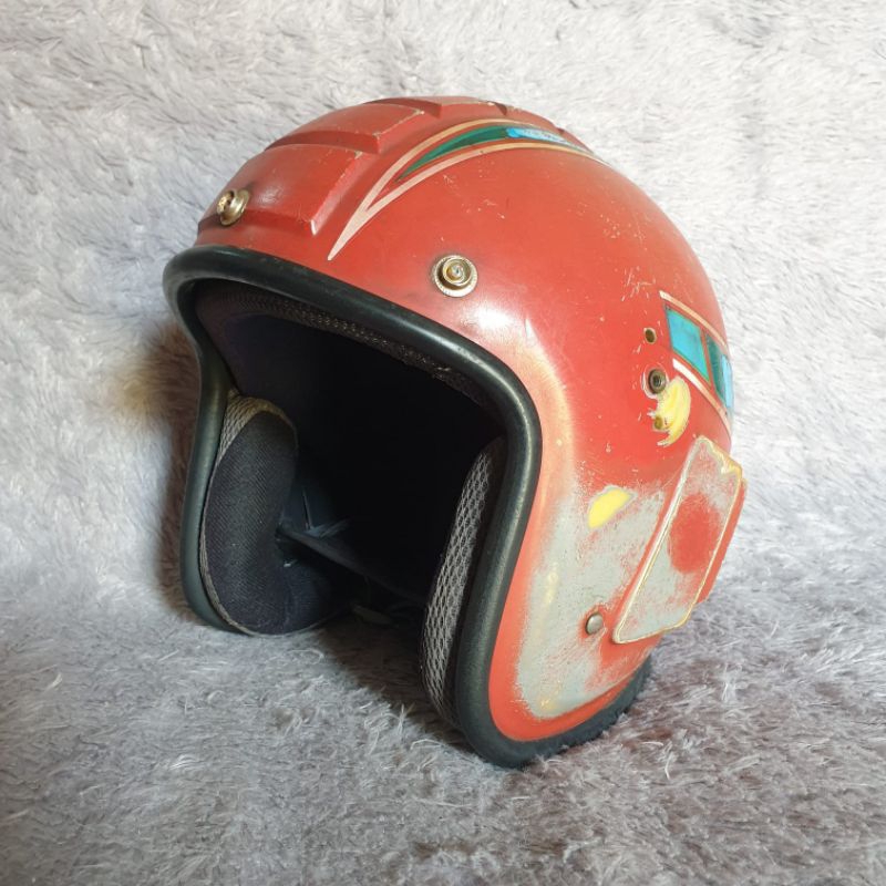 helm robot  gag 1 warna merah