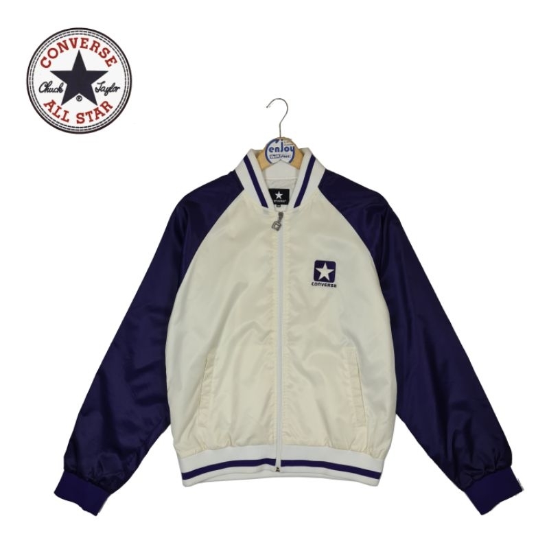 casual kesual bomber varsity CONVERSE ALL STAR pria wanita unisex kasual street style sports