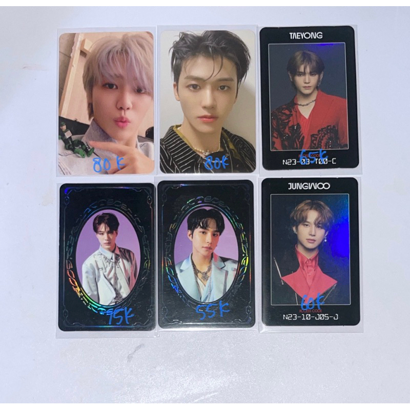 pc photocard jaemin we boom nunjuk arrival reso resonance ac access card taeyong jungwoo yb yearbook