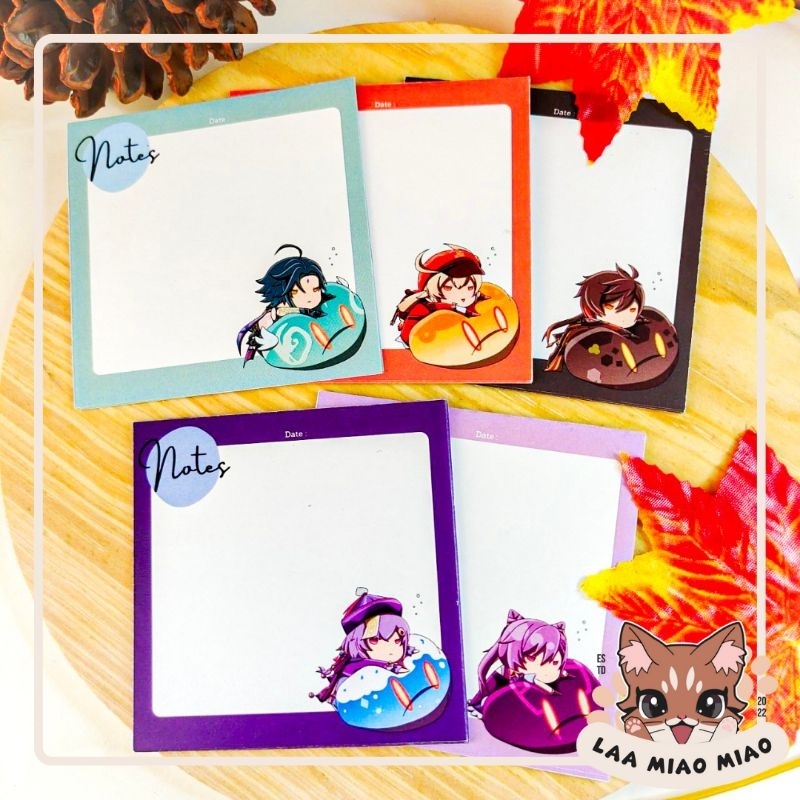

Memo Notes Genshin Impact By Laa Miao Miao