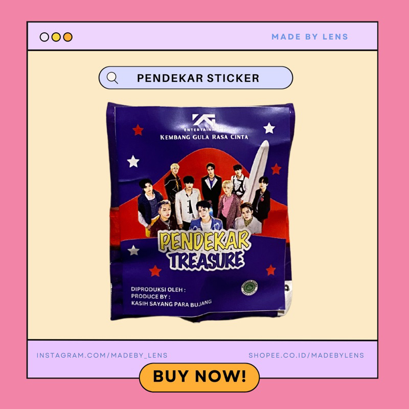 

Sticker Freebies Konser Kpop Aespa/Treasure/EXO/ dll
