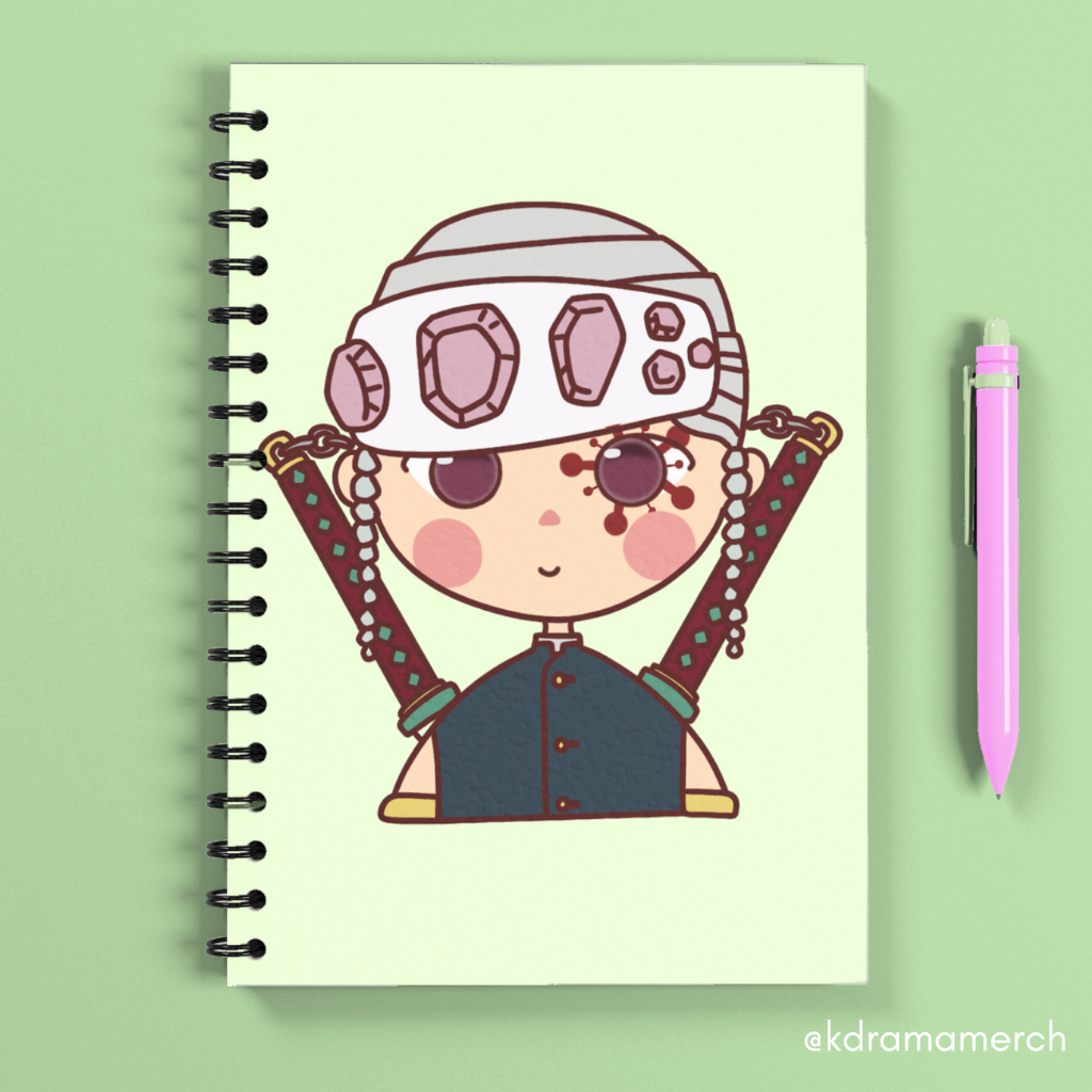 

DEMON SLAYER HASHIRA VERSION NOTEBOOK SPIRAL ANIME A5/ ANIME / JOURNAL / JURNAL SOFT COVER / DEMON SLAYER / KIMETSU NO YAIBA / ANIME MERCH / ANIME MERCHANDISE / FANMERCH / HASHIRA / RENGOKU / GIYUU / SHINOBU / TENGEN / MUICHIRO