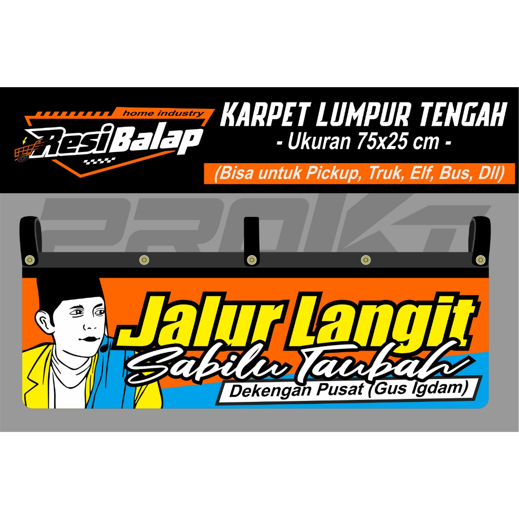 Bisa Custom Karpet Lumpur Pick Up Belakang TEBAL Karpet Lumpur Pickup L300 Grandmax New Carry Traga 