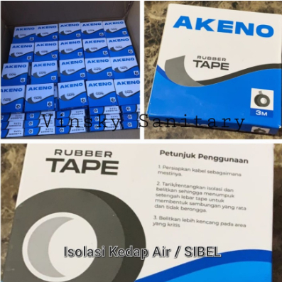 isolasi lakban kabel pompa air satelit anti air/isolasi anti air AKENO