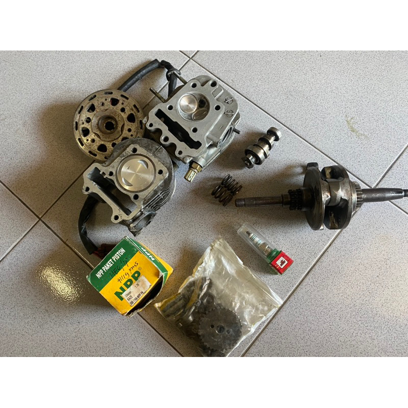 Paket bore up 130cc scoopy beat vario esp 110cc (stater alus)