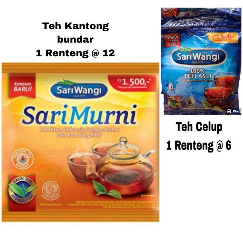 

SARIWANGI SACHET / SARI MURNI SACHET RENCENG