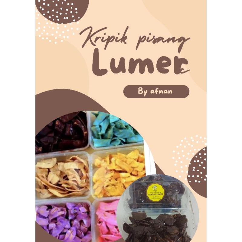 

kripik pisang coklat lumer by afnan