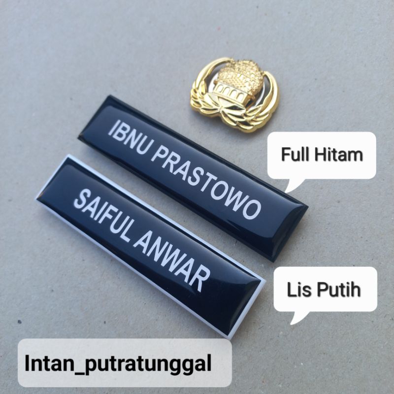 

Papan Nama PDH Fiber/Resin/Coating, Bisa Pakai Logo
