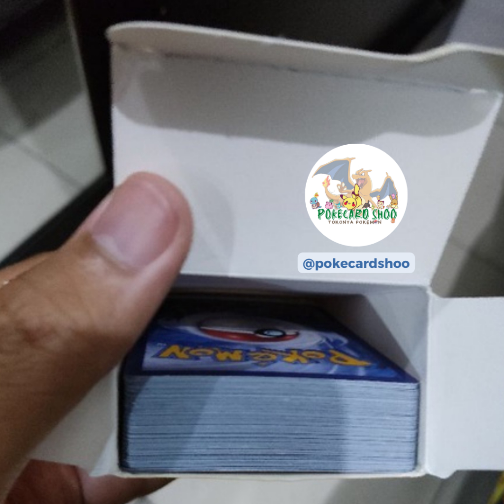 KARTU POKEMON TCG INDONESIA, INGGRIS, JEPANG ORIGINAL RANDOM BULK 50, 100 DAN 300 KARTU MURAH