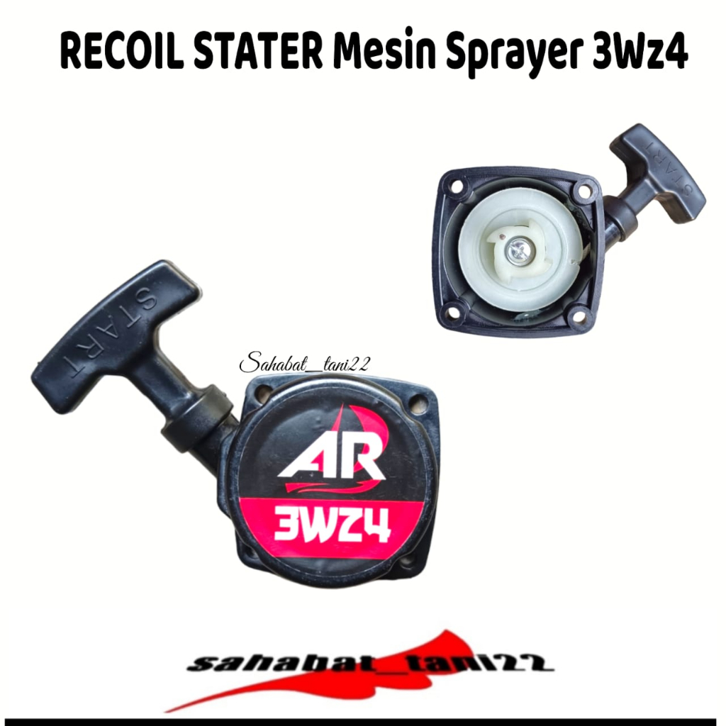 Recoil Starter Tarikan Kap engkol mesin Semprot hama 3WZ4 recoil semprot hama