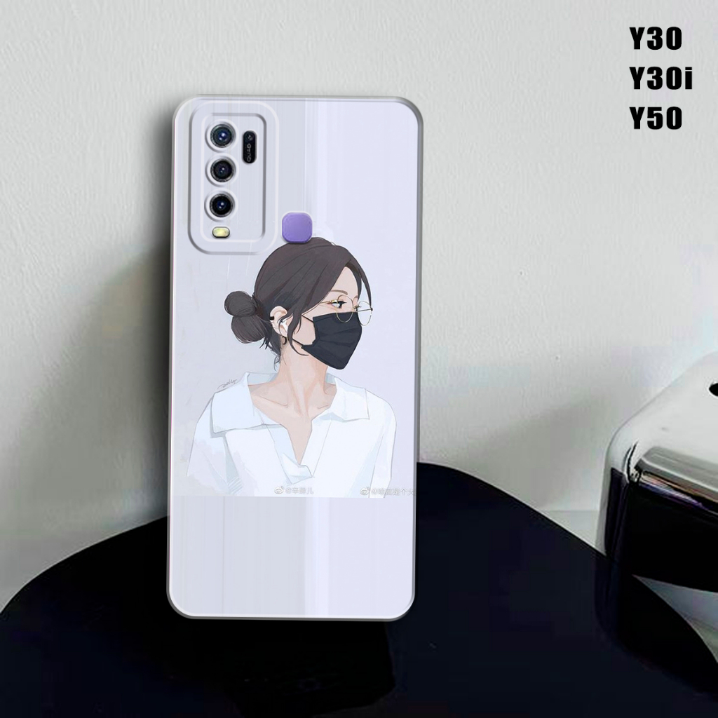 Case Hp Vivo Y30 - Y30i - Y50 - Casing Hp Vivo Y30 - Y30i - Y50 - Internal.Id - Fashion Case KARAKTE