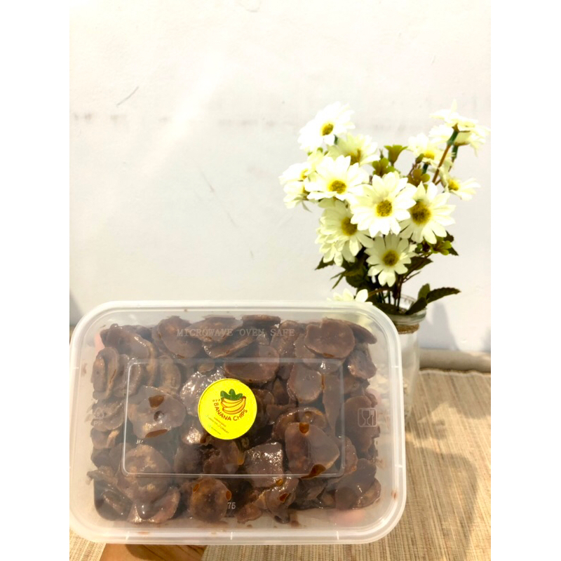 

banana chips coklat lumer / kripik pisang lumer 250gram