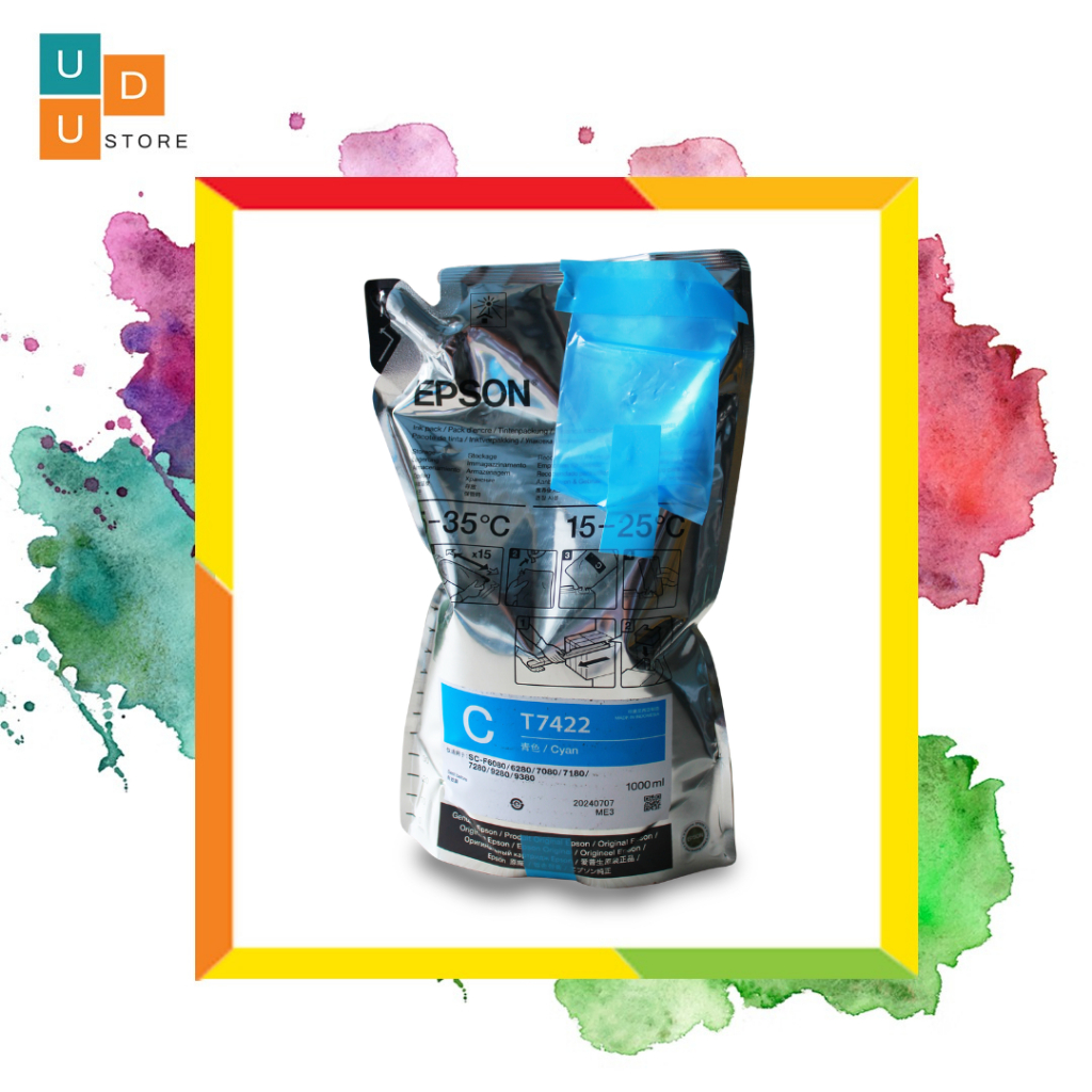 Tinta Sublim Epson Cyan - Original Harga termurah
