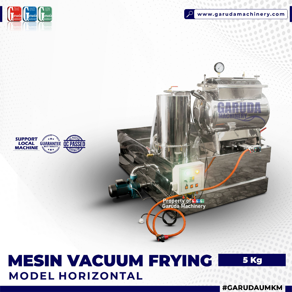 MESIN PENGGORENG KERIPIK BUAH / VACUUM FRYING KAPASITAS 5KG