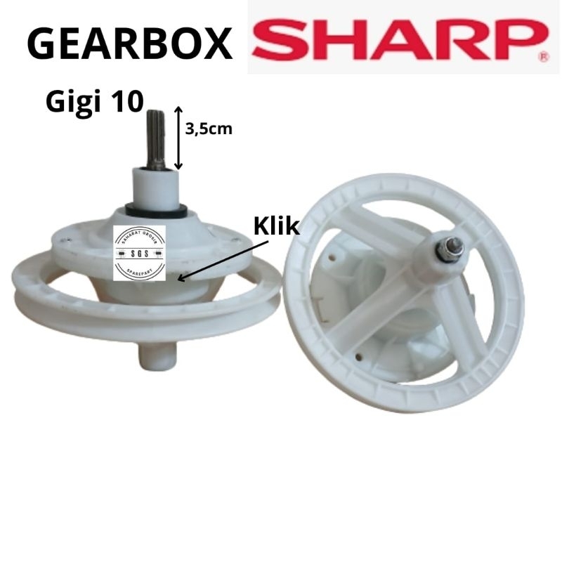 Gearbox Mesin Cuci Sharp
