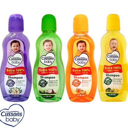 Cussons Baby Shampoo - Netto 50+50ml & 100+100ml Shampoo Bayi Cussons Baby