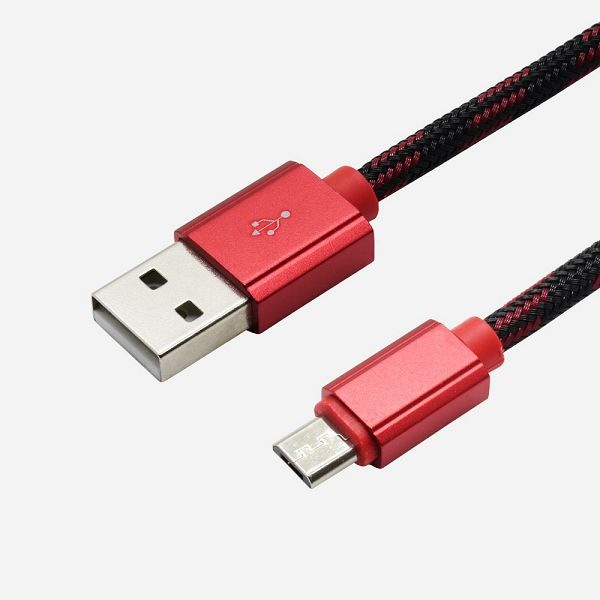 Kabel Usb-A to micro secret g Charge sync 1m 2.4A fast charging Ls-23 - Cable data 100cm 1 meter ls2
