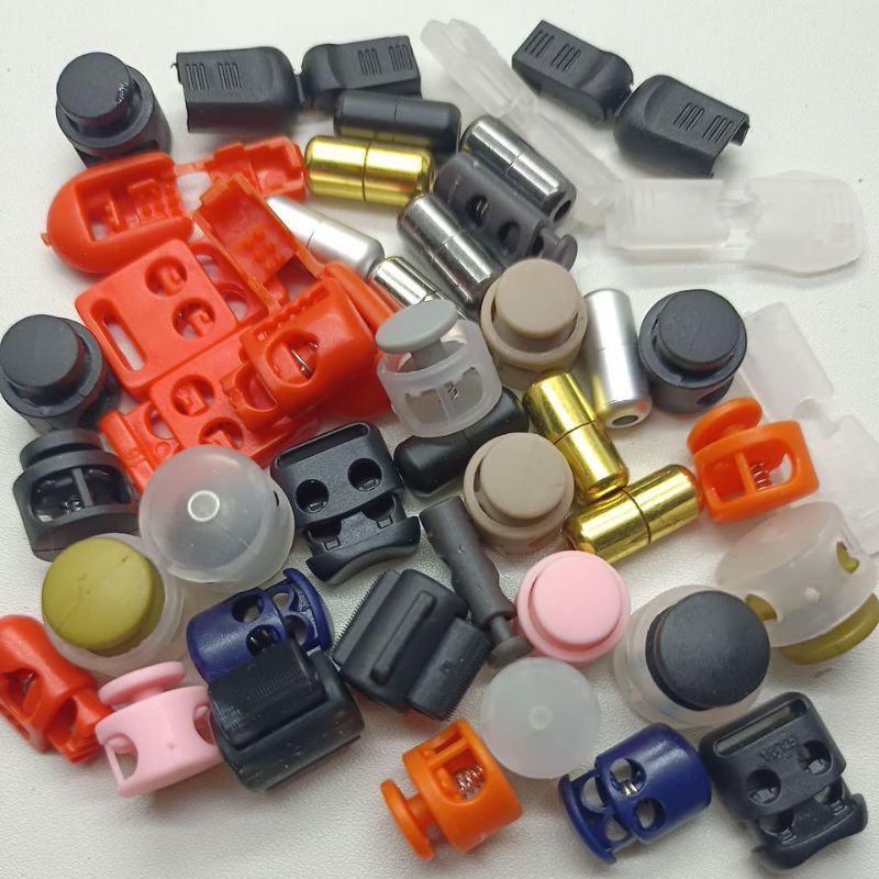 stopper cord kuncian tali sepatu untuk jaket hoodie tas