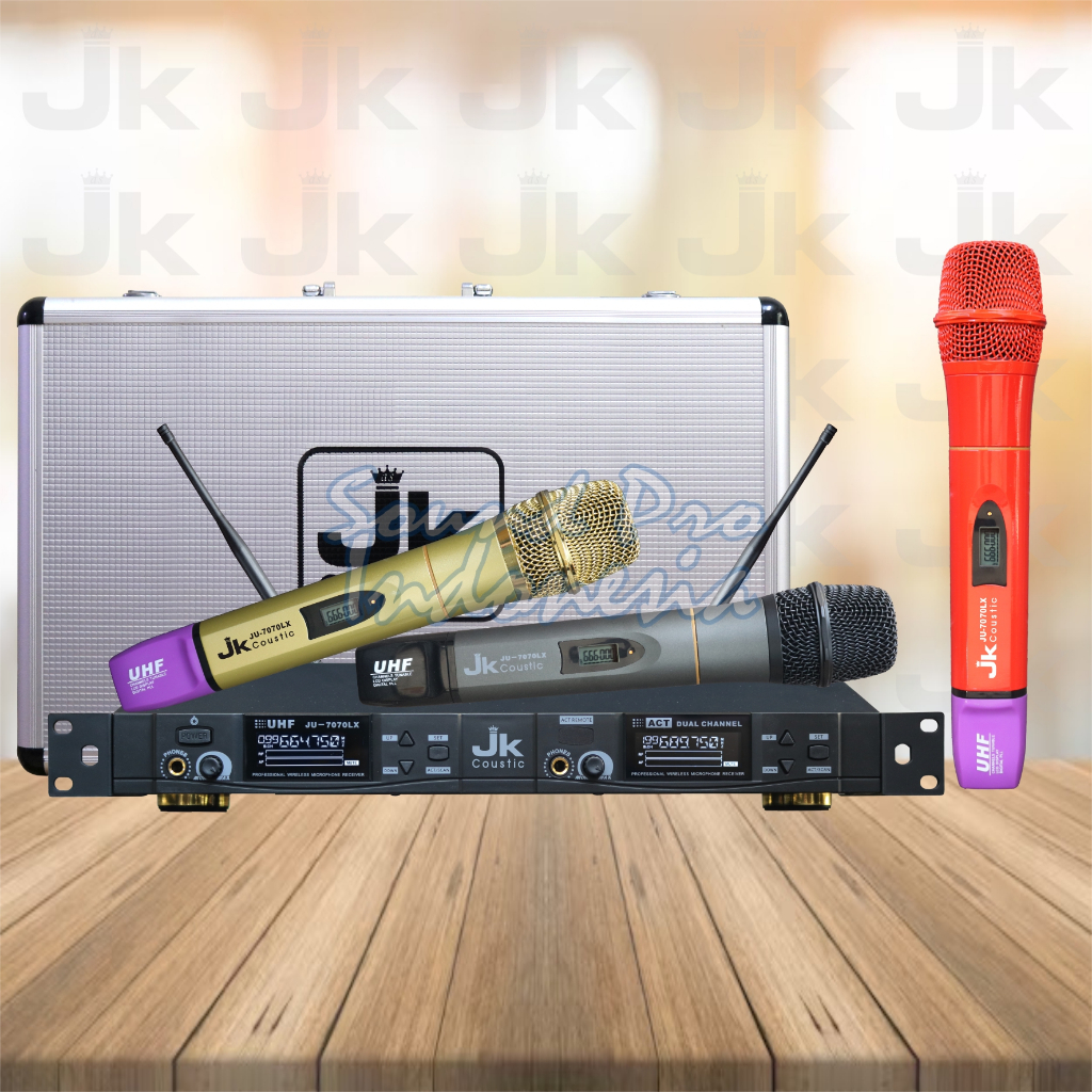 Microphone Wireless Jk coustic JU 7070 LX