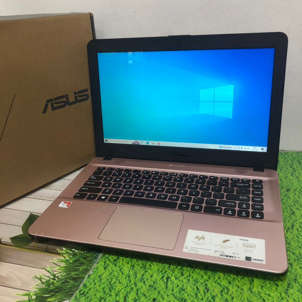 Laptop Murah Asus X441B RAM 4GB HDD 1TB 2jutaan Mulus Like New