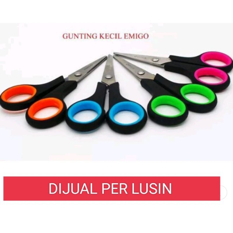 

12PCS GUNTING MINI / GUNTING STAINLESS / GUNTING MURAH / GUNTING TAJAM