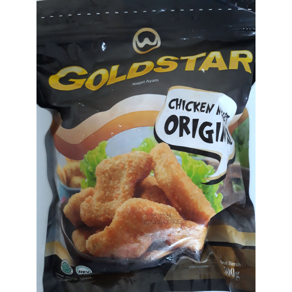 

Goldstar Nugget Ayam Original 500 gr