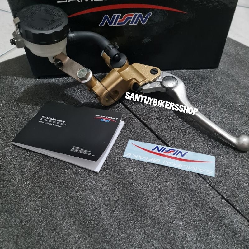 Master Rem Atas Nissin Samurai Brake Axial Kanan Universal - Samurai Brake ORIGINAL
