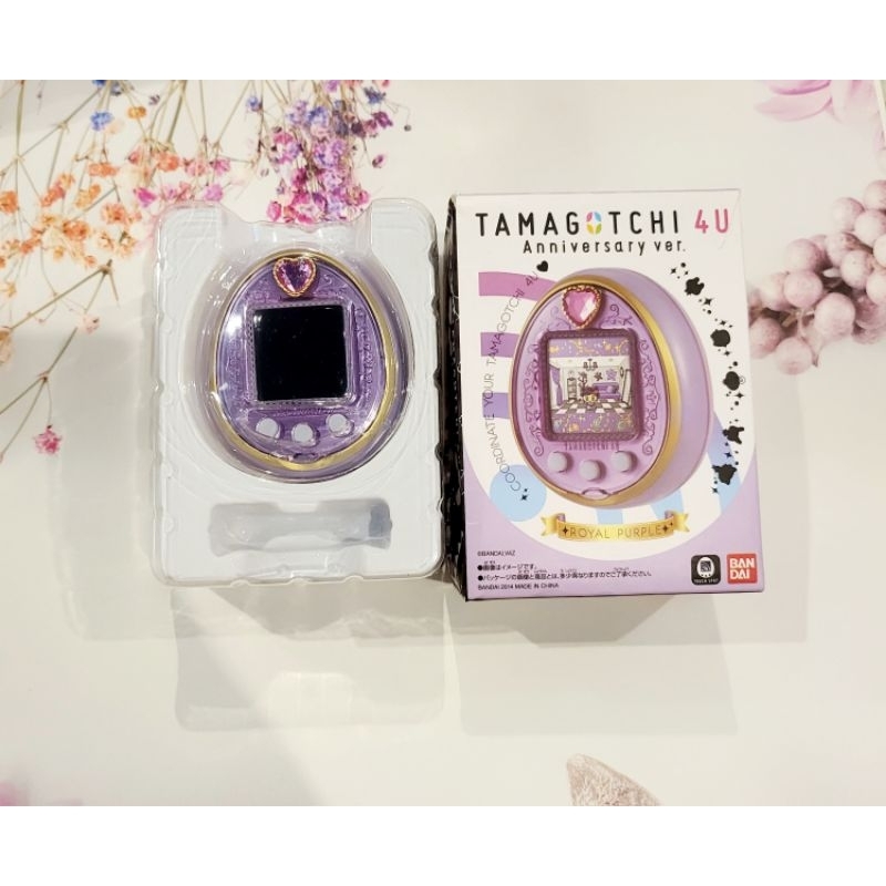 Tamagotchi 4u anniversary purple Bandai