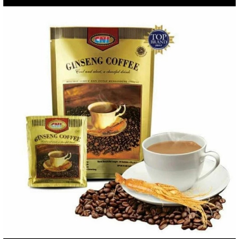 

PROMO Kopi Gingseng CNI isi 20 sachet CNI Gingseng Coffee