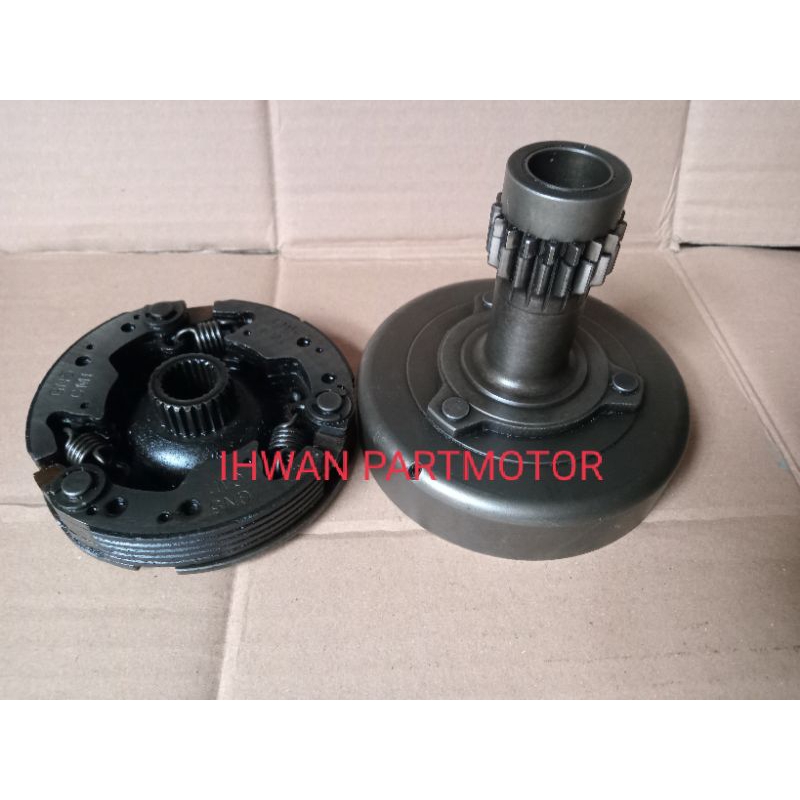 LONCENG SPROKET SET KAMPAS GANDA.  Supra x lama 110 Gren Prima Astrea Star (Second)