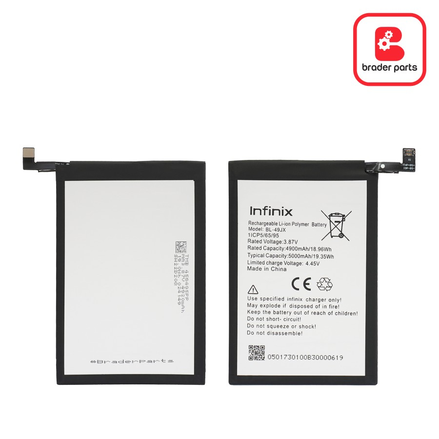BP Batre BraderParts Infinix Note 10 Pro | Note 11s X695 BL-49JX BL49JX BL 49JX
