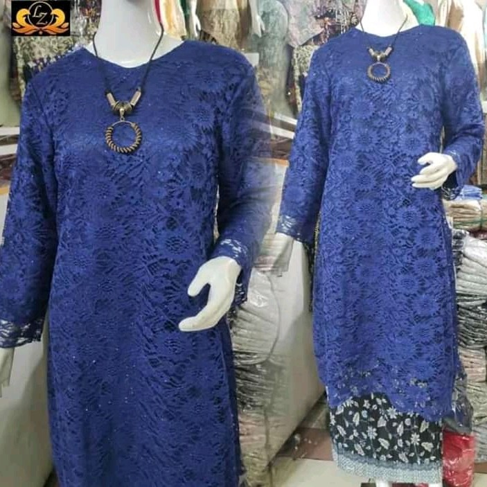 Kebaya brokar modern Set kebaya brukat Kebaya wisuda Baju pesta wanita Tunik brokat terbaru Kebaya t